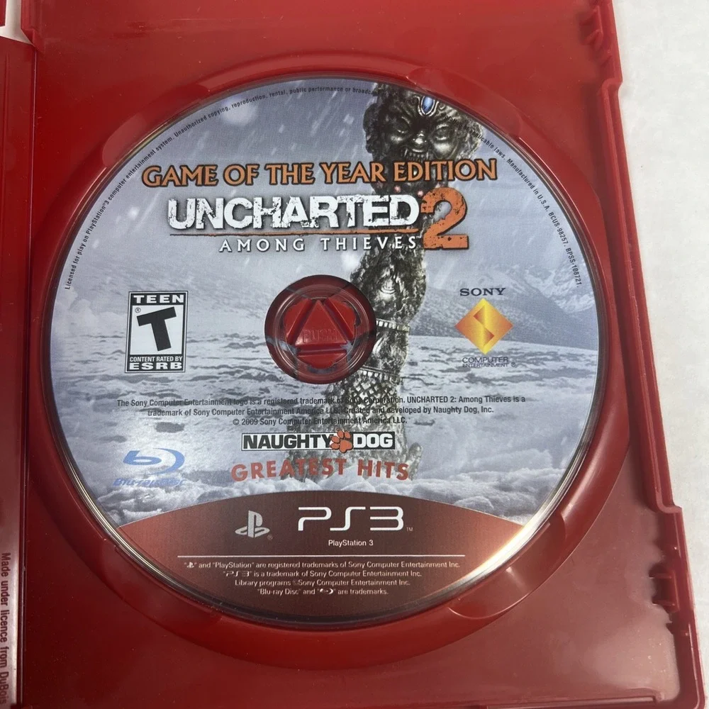 PS3 Games Lot (4). Destiny, COD III,‎ MLB12 The Show, Uncharted 2 Among Thieves.